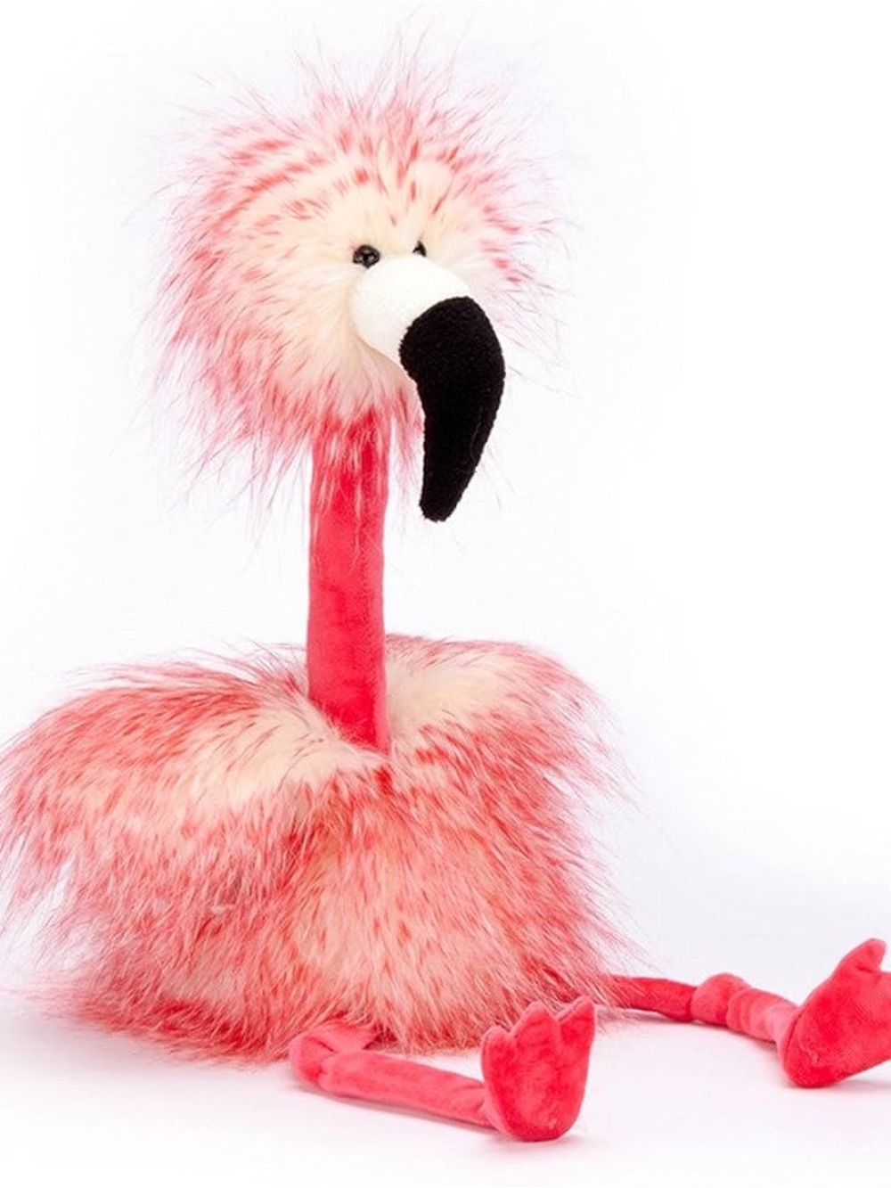 Jellycat Mad Pet Flora Flamingo Stuffed Animal, 21 inches